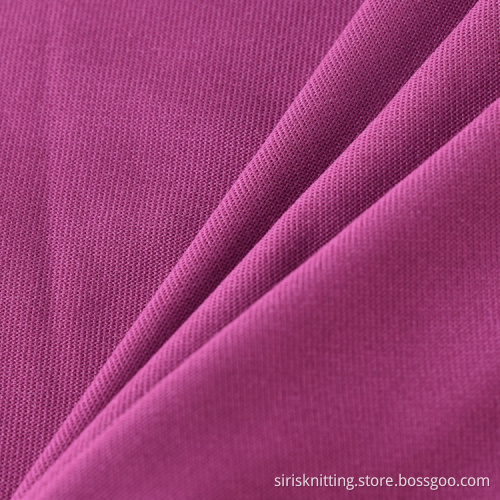 Siro Compact Modal Polyester Jersey sandgewaschen